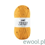 Włóczka Tweed Chunky Papatya kolor 8740 musztardowy