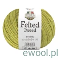 Włóczka Felted Tweed Etrofil kolor 74317 100g/350m zielone złoto