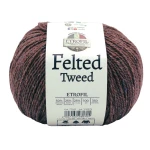 Włóczka Felted Tweed Etrofil kolor 77181 cynamonowy 100g/350m