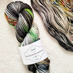Włóczka ręcznie farbowana Socky DK kolor 3450 266m/100g