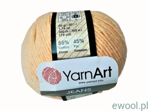 Włóczka Jeans YarnArt 73  kolor brzoskwiniowy