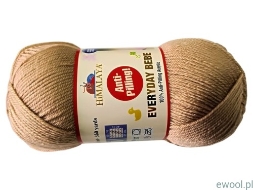 Włóczka - dziecięca - Everyday - Bebe - 70124 - kolor - beżowy.jpg